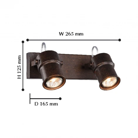 Спот Favourite Arcu 2025-2W (220V, круглые)