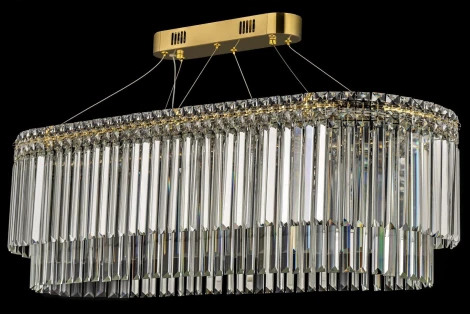 Подвесная люстра Arti Lampadari Ovindoli Ovindoli L 1.5.100X35.101 G (LED, 220V, на тросе)