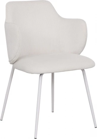 Стул обеденный Eira вельвет белый Stool Group арт.УТ000039949