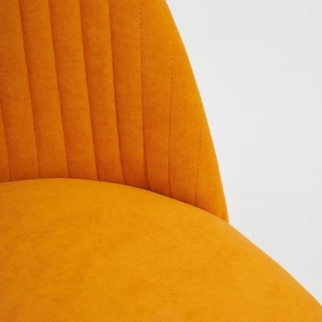 Кресло MELODY молочный (флок)