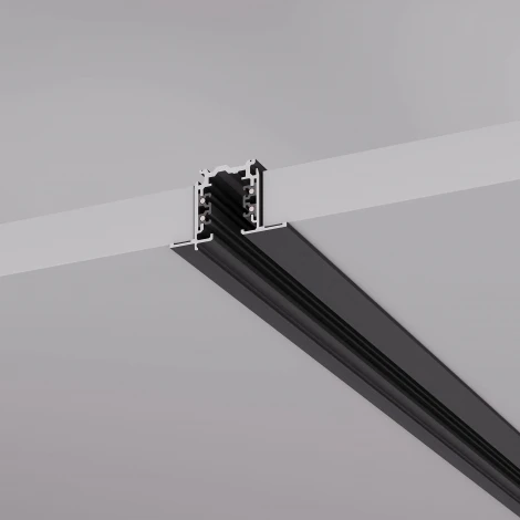 Трек (шинопровод) встраиваемый LGD-4TR-TRACK-F-2000-BK-M (D) (Arlight, IP20 Металл, 3 года) 055350