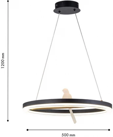 Подвесной светильник F-Promo Bardy 4654-1P (LED, 220V, на проводе, птички)