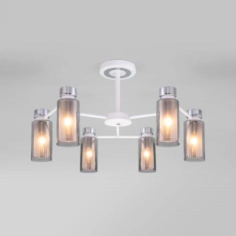 Потолочная люстра на штанге Amado 70115/6 белый Eurosvet (220V)