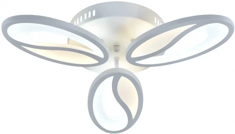 Люстра потолочная светодиодная Grain 10222/3 LED*46W White
