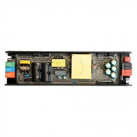 Трансформатор электронный для светодиодной ленты с плавным пуском и диммированием 400W 24V IP20 клипсы Feron LB004 52127