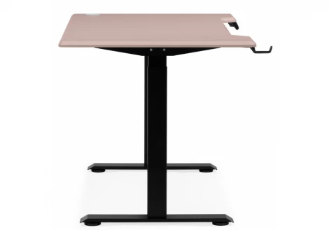 Компьютерный стол Notta Маркос 120х75 розовый / черный