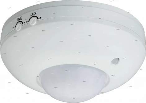 Датчик движения инфракрасный накладной Horoz Focus, белый, 1000W, IP20