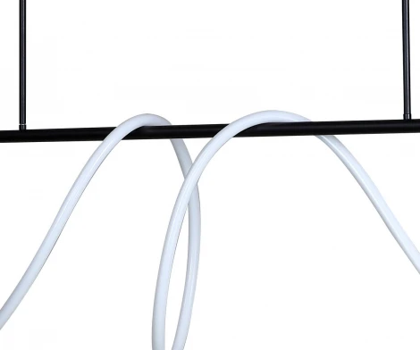 Потолочная люстра на штанге с гибким неоном Kink Light Далия 08041-150,19(4000K) (LED, 220V)