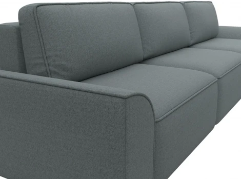 Диван прямой Лига-048 НПБ Лонг Лига Диванов (Рогожка) арт.128241