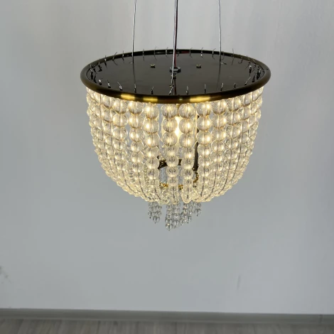 Потолочная люстра Jacqueline White Sconce Brass ImperiumLoft 44,444 (186172-22) (220V)