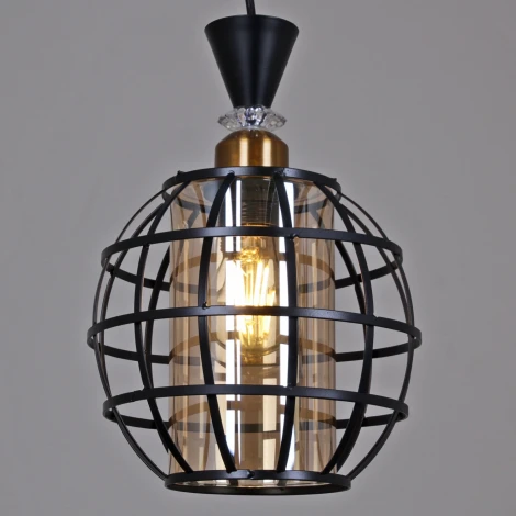 Подвесной светильник Reluce 01002-0.9-01 BK (220V, на проводе)