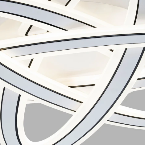 Потолочная люстра Escada Quant 10245/3 LED*140W White 10245/3LED (220V, пульт управления)