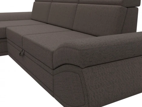 Диван угловой Лига-032 левый угол Лига Диванов (Рогожка) арт.125991L