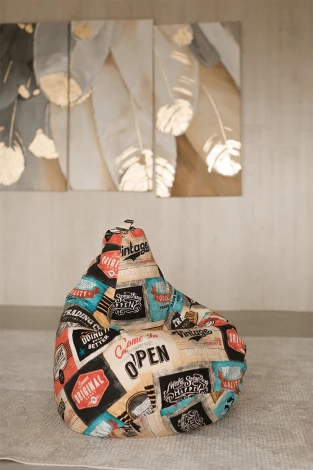 Детское кресло мешок Dreambag Лейбл L (Классический) 5605401