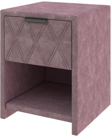 PROxSON Тумба Side (Ткань: Велюр Gratta 6 Ягодный мусс) 44x45