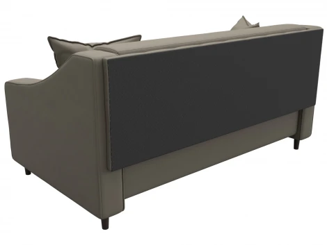 Диван прямой Лига-071 (ЛДСП,Брус,Фанера/Дерево/Экокожа/Бежевый) Лига Диванов 129769