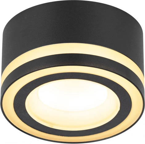 Встраиваемый точечный светильник ЭРА DK113 BK (220V)