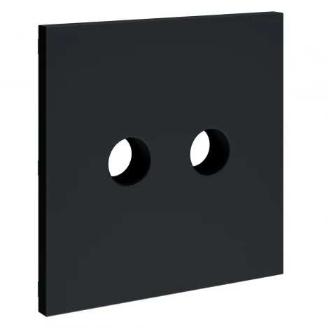 Накладка для розетки телевизионной оконечной TV+SAT Voltum S70 VLS001607 (графит)