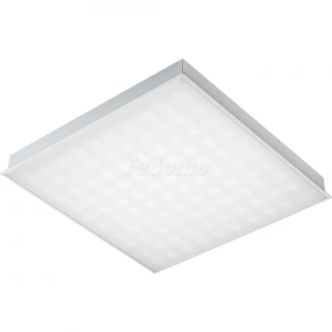 Светильник светодиодный Новый свет ДВО14, 30W, 2200lm, 4000K, IP40, белый микропризматический рассеиватель, белый