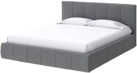 PROxSON Кровать Varna Grand без основания (Ткань: Рогожка Savana Grey (серый)) 180x200