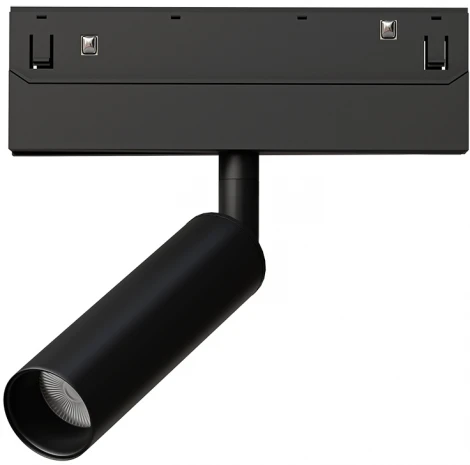 Трековый светильник магнитный 48V Linea A4690PL-1BK Arte Lamp (LED, управление смартфоном, умный дом - Алиса, Tuya Smart, круглые)