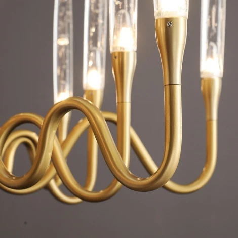 Потолочная люстра на штанге Fluorite Il Pezzo SP1008-12P