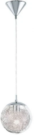 Подвесной светильник Eglo Luberio 93073 (220V, на проводе, шар)