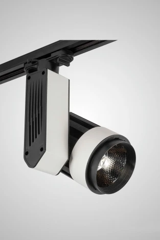 Однофазный трековый светильник светодиодный AM Group TRACK AM181-BK-WH 4000K (220V)
