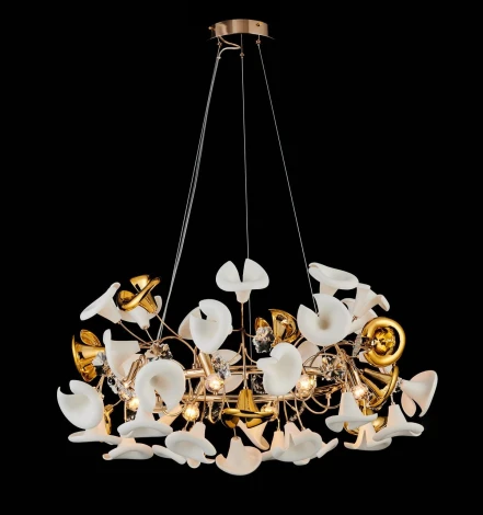 Подвесной светильник Alfa Light F2924-03 (220V, на тросе, цветы)