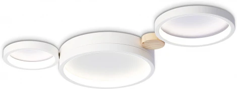 Настенно-потолочный светодиодный светильник с пультом Ambrella Comfort FL4812 (регулировка яркости, 220V, кольцо)