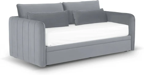 Кушетка Vicari ОГОГО (арт.815007), (Ткань/Голубой)