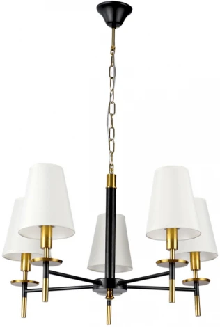 Подвесная люстра Arte Lamp Riccardo A4075LM-5BK (220V, на цепи)