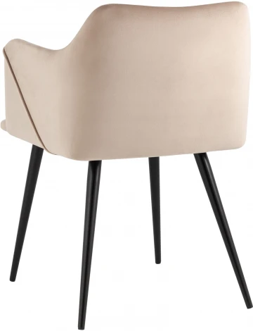 Стул с подлокотниками Stool Group Джоэл велюр бежевый УТ000036692