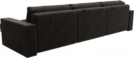 Диван угловой с декором Лига-049 НПБ Лонг Лига Диванов (Велюр) арт.128304