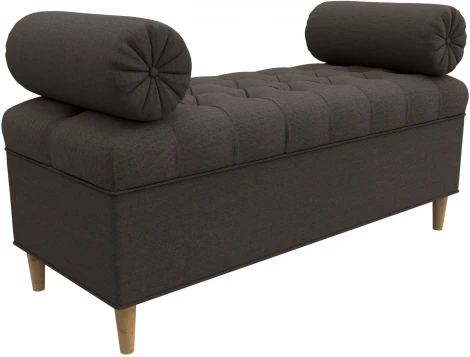 Банкетка Глория (Коричневый/Рогожка) Лига Диванов арт.125841