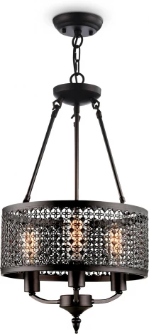 Подвесная люстра Freya Conte FR4166-PL-03C-BL (220V, на цепи)