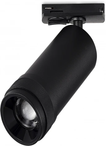 Трековый светильник однофазный Zoom ST Luce ST384.446.10 Черный LED 1*10W 4000K 220V