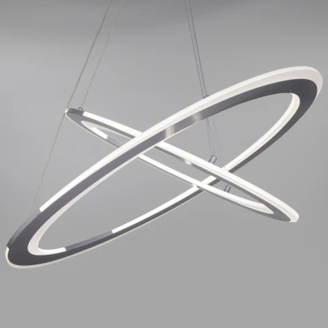 Подвесная люстра Eurosvet Virtus 90231/2 серебро