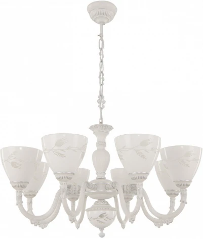 Подвесная люстра Arte Milano AM343837 347837/8 WT+SL (220V, на цепи)