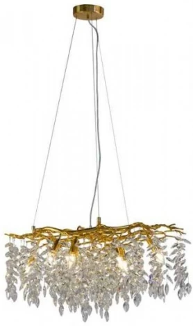 Подвесная люстра AM Group LEAF FALL LEAF FALL D800 GOLD (220V, на тросе)