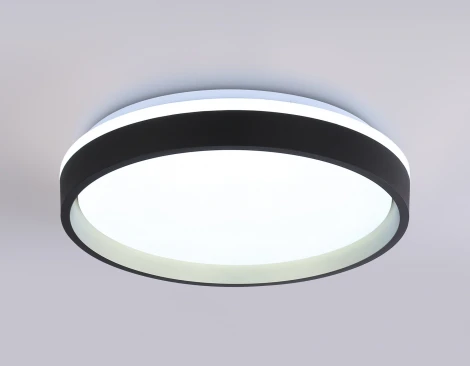 Потолочный светильник RGB круглый светодиодный с пультом Ambrella ORBITAL FZ604 (220V, круглые)