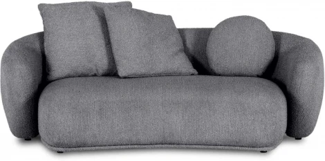 Диван Fabro ОГОГО (арт.861128), (Ткань,Букле/Темно-серый)