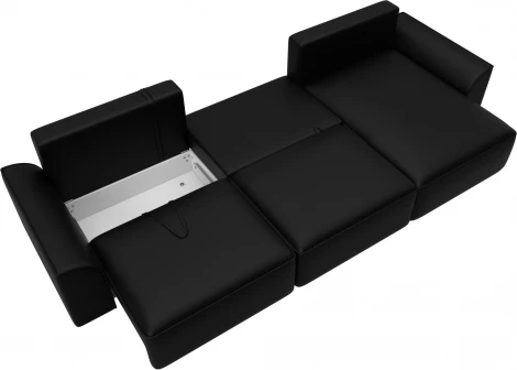 Диван угловой Лига-048 НПБ лонг Лига Диванов (Экокожа) арт.128497