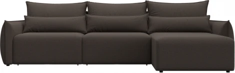 Диван угловой Лига-051 НПБ Лонг угол универсальный Лига Диванов (Рогожка) арт.128660