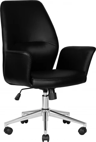 Офисное кресло для руководителей DOBRIN SAMUEL (черный)