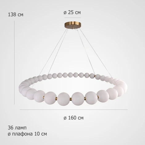 Подвесной светильник светодиодный ImperiumLoft Cara-Ring01
