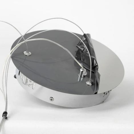 Подвесная люстра Lussole Napa LSP-7267 (LED, 220V, хрусталь, на тросе, круглые)