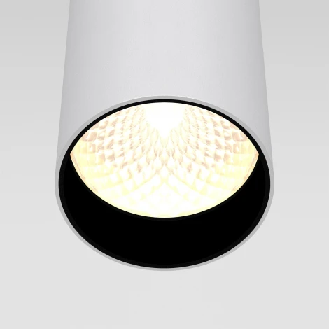 Подвесной светильник FOCUS LED 3000K 1x12Вт 40° Maytoni Technical P072PL-L12W3K (220V, на проводе, круглые)