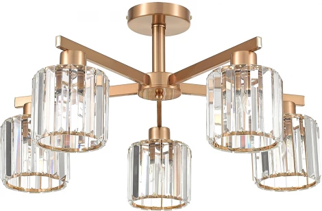 Потолочная люстра на штанге Adorn 692/5P Сopper E27 60W (220V)