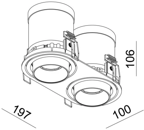 Встраиваемый точечный светильник Deko-Light Rigel Mini 565313 (LED, круглые)